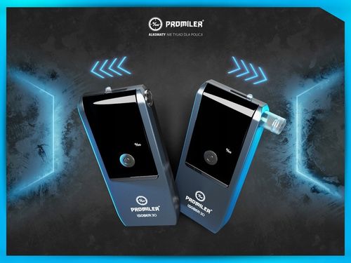 Alkomat PROMILER iSober 30 Kalibracja w dniu wysyłki + KAMIZELKA na Arena.pl