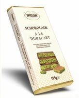 MUAH Czekolada Dubajska 180g - Dubai Chocolate z Pistacjami i Kadayif