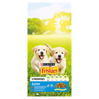 PURINA Friskies Junior Z Kurczakiem Mlekiem I Warzywami 15kg