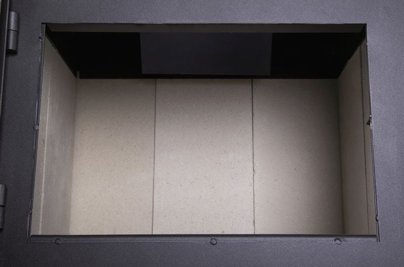 Piec kominek stalowy szamotowy BLIST B1 e koza 9kW zdjęcie 8