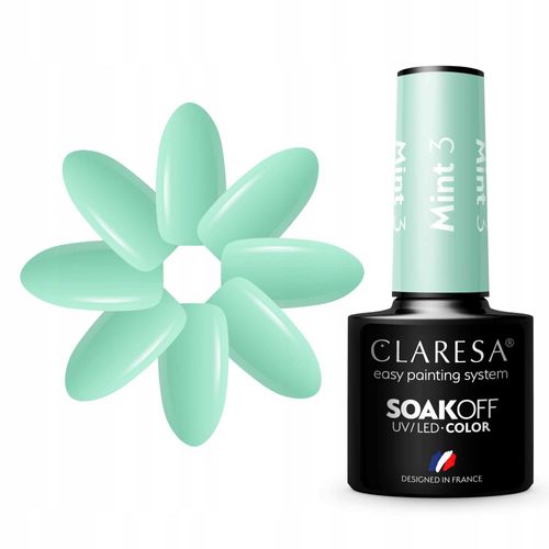 CLARESA LAKIER HYBRYDOWY MINT 3 na Arena.pl