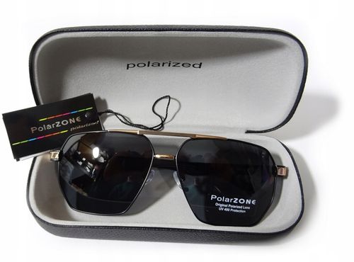 OKULARY PolarZone POLARYZACYJNE MĘSKIE PRZECIWSŁONECZNE KIEROWCOW FILTR ETU na Arena.pl