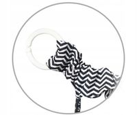 Zabawka kontrastowa do wózka łóżeczka fotelika zabawka edukacyjna BabyOno