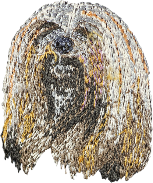 Lhasa Apso pies haftowany Art-Dog zdjęcie 1