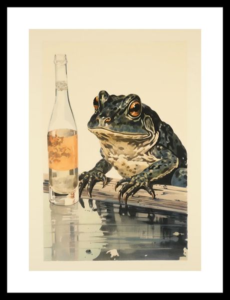 Plakat 25x35cm Refleksje Błotniaka zdjęcie 3