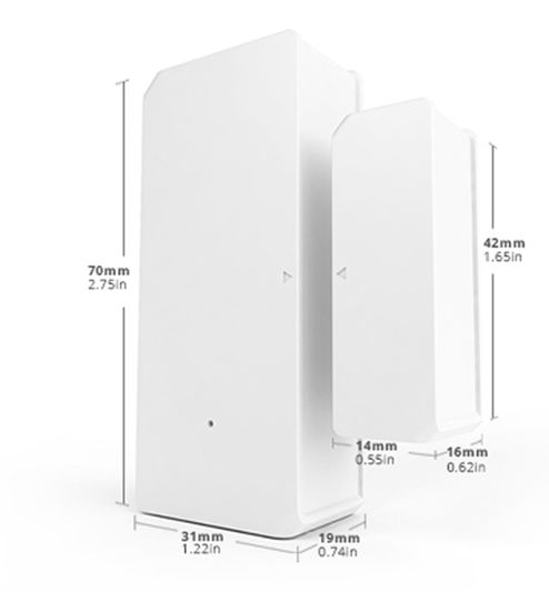 Sonoff DW2 WiFi czujnik otwarcia drzwi / okien zdjęcie 7