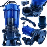 POMPA DO WODY BRUDNEJ SZAMBA ROZDRABNIACZ 3850W MOCNA ZATAPIALNA ADAPTER