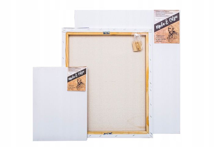 Podobrazie bawełniane BASIC 100x120 zdjęcie 5