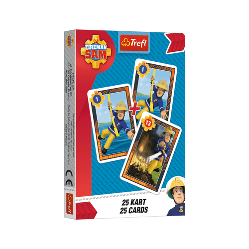 TREFL Gra karty PIOTRUŚ, Strażak Sam (08480) na Arena.pl