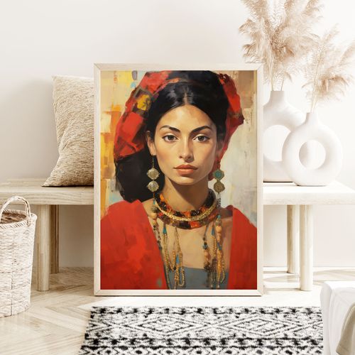 Plakat portret kobiety 30x40 cm na Arena.pl
