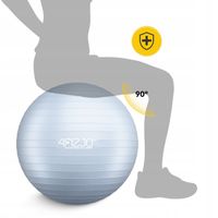 PIŁKA GIMNASTYCZNA REHABILITACYJNA TRENING FITNESS ZESTAW Z POMPKĄ 65 CM