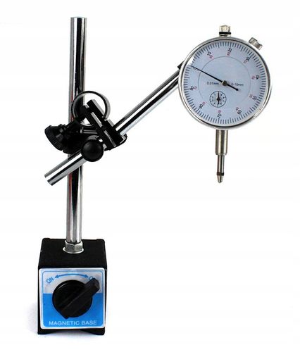 CZUJNIK ZEGAROWY STATYW MAGNETYCZNY 0-10 KOŃCÓWKI na Arena.pl