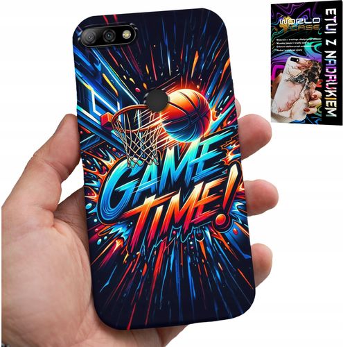 ETUI DO HUAWEI Y7 2018 - KOSZYKÓWKA NBA FAN 23 GAME TIME, OBUDOWA na Arena.pl