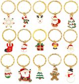 Breloki Breloczki Świąteczne Zestaw Brelok Święta Mikołaj Prezent