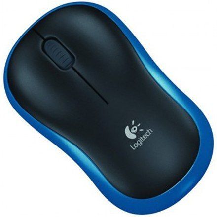 Logitech Mouse M185 Wireless, Blue/ black na Arena.pl