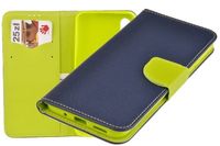 Etui portfel Fancy Case do Xiaomi Redmi 9A / 9AT granatowy