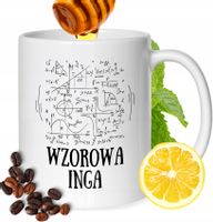 Kubek Dla Ingi Koleżanki Przyjaciółki Żony Prezent Z Nadrukiem Biały 330Ml
