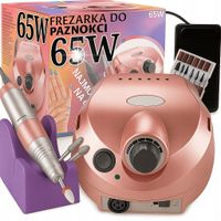MOCNA FREZARKA DO PAZNOKCI Nail Drill 65W Nożna Mocna Profesjonalna