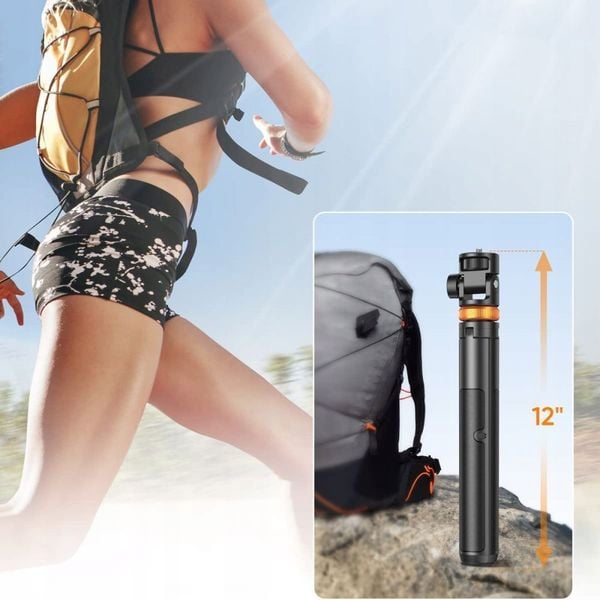 TECH-PROTECT L03S BLUETOOTH SELFIE STICK TRIPOD WHITE zdjęcie 8