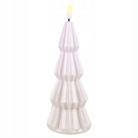 Lampion Choinka plastik Cortina 20 cm Biała