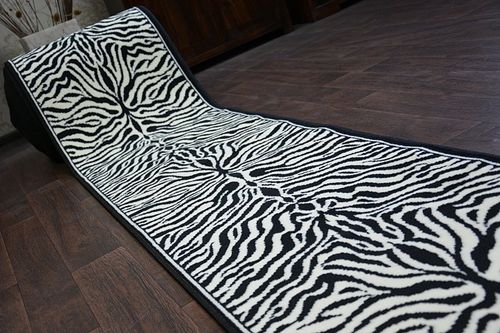CHODNIK BCF BASE 3461 zebra biały 80 cm na Arena.pl