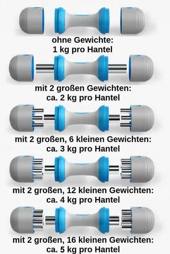 HANTLE REGULOWANE 2 X 5 KG ZESTAW STAL ANTYPOŚLIZGOWE SOLIDNE 10 KG na Arena.pl