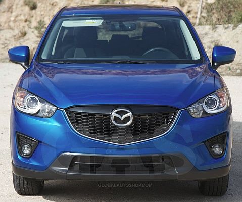 Mazda CX-5 -Chromowane Listwy Grill Chrom Atrapy Zderzaka Tuning zdjęcie 4