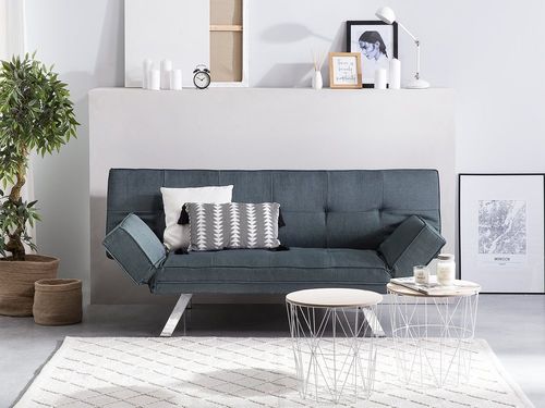 Sofa rozkładana granatowa BRISTOL na Arena.pl