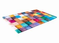 SZKLANA DESKA KUCHENNA 40x30 369b Kolorowe drewno