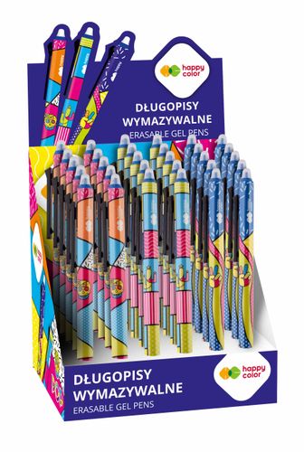 Długopis wymazywalny POP, automat 0,5MM NIEB (30) na Arena.pl