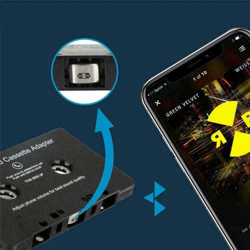 KASETA BLUETOOTH 5.0 DO RADIA ADAPTER TRANSMITER na Arena.pl