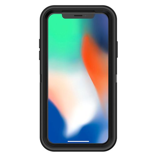 OTTER DEFENDER - PANCERNE ETUI Apple iPhone X - BLACK na Arena.pl