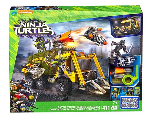 Mega Bloks Ninja Turtles Battle Truck 411 elementów na Arena.pl