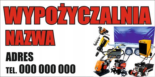 BANER REKLAMOWY projekt 130x80 cm BIURO RACHUNKOWE na Arena.pl