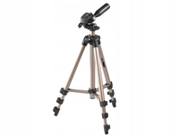 LEKKI MARKOWY STATYW HAMA STAR 05 TRIPOD Z GŁOWICĄ 3-KIERUNKOWĄ 1/4 106CM