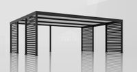 CarPort PREMIUM - wiata samochodowa 7x5 dodatkowa zabudowa TS1110