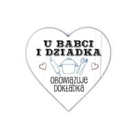 magnes na lodówkę u babci i dziadka