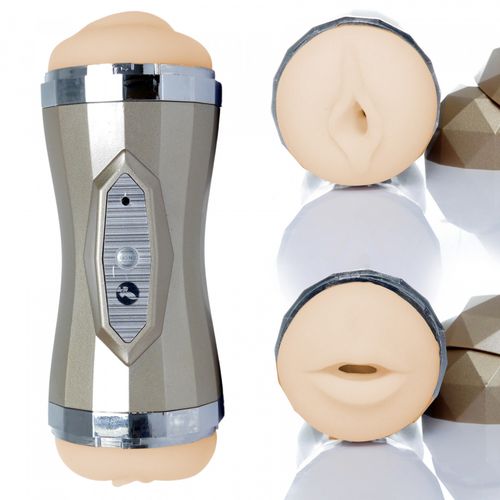 podwójny masturbator pochwa i usta 35 funkcji usb na Arena.pl
