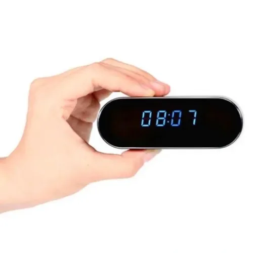 BUDZIK ZEGAR Z MINI KAMERA SZPIEGOWSKA UKRYTA WiFi na Arena.pl