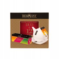 Zestaw Porcelanowy DUO + 12 Herbat Richmont