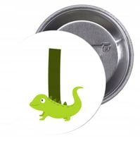 Przypinki buttony LITERKI DLA DZIECI - I