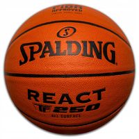 SPALDING TF250 7 FIBA PIŁKA DO KOSZYKÓWKI SKÓRA