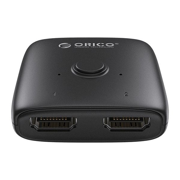 Adapter HDMI dwukierunkowy splitter - czarny zdjęcie 2