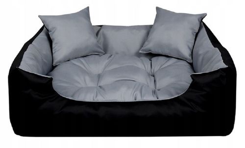 Legowisko Dla Psa Kojec Ecco 55X45 Cm Wodoodporne Szare na Arena.pl