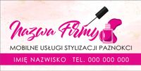 BANER REKLAMOWY projekt 200x100 cm MOBILNE USŁUGI