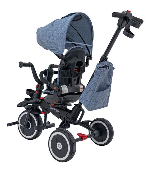 Rowerek Trzykołowy Rider Niebieski Sportrike zdjęcie 4