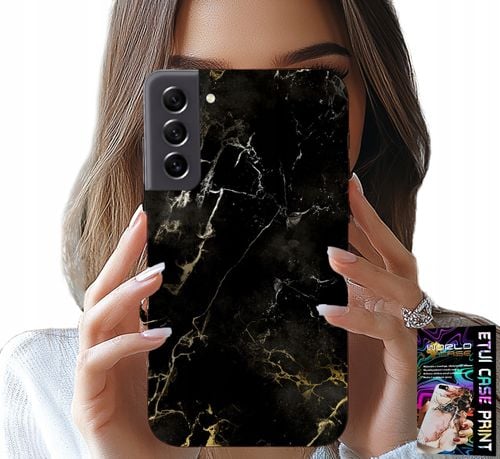 ETUI DO SAMSUNG GALAXY S21 FE - KAMIENNE ELEGANCKIE WZORY FUTERAŁ CASE na Arena.pl