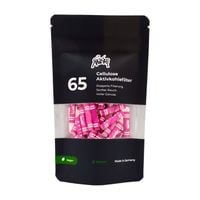 filterki z węglem aktywnym slim 5,9mm 65szt różowe
