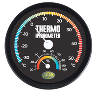 REPTILE NOVA Termometr higrometr wilgotnościomierz analogowy do terrarium