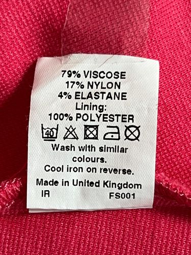 Sukienka Przed Kolano Różowa 38 Wiskoza Nylon Elastan Styl Casual Elegancki na Arena.pl